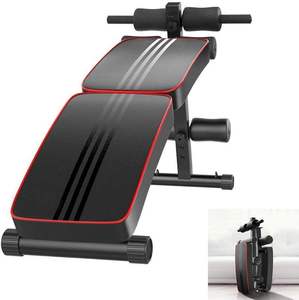 <span class=keywords><strong>Banc</strong></span> de <span class=keywords><strong>Musculation</strong></span> d'Intérieur Pliant en Acier pour Exercices de Presse, Haltères, Bodybuilding et Abdominaux - Product Image 1
