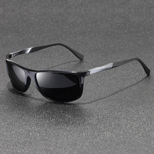 Gafas de Sol Amarillas de Alta Calidad para Hombre para Conducción con Visión Nocturna, Lentes Polarizados de Aluminio y Magnesio de Gran Venta - Product Image 1