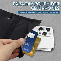 Pochette Faraday personnalisée ignifuge, étanche, anti-EMP, anti-RFID, grande capacité, pour téléphone, clé de voiture, tablette, ordinateur portable