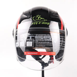 Hommes et Femmes Nouvelle Arrivée Cool Half Face Casques Pour Moto Motocross Casque Combo - Product Image 5
