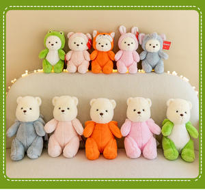 Greenmart promosi mainan beruang Teddy kustom lucu Plushie untuk hadiah Hari Valentine dengan MOQ rendah - Product Image 5