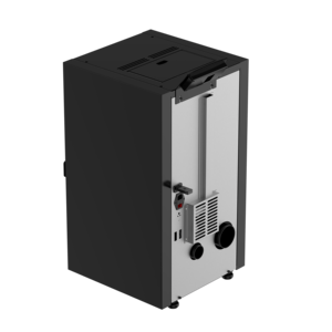 Stufa a Pellet WiFi Portatile dal Design Moderno, Caminetto Indipendente in Metallo con Telecomando e Accessori Inclusi - Product Image 5
