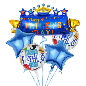 Juego de globos de papel de aluminio para el Día del Padre FELIZ Decoración de fiesta temática Película de aluminio Juego de globos de helio Dia del padre - Product Image 2