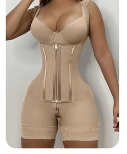 Faja Moldeadora Colombiana Postoperatoria para Mujer, Tallas Grandes XXXL XXS, Control <span class=keywords><strong>de</strong></span> Abdomen y Levantamiento <span class=keywords><strong>de</strong></span> Glúteos, <span class=keywords><strong>Precio</strong></span> <span class=keywords><strong>de</strong></span> Fábrica - Product Image 3