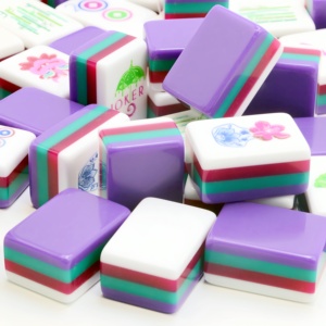 Coffret de <span class=keywords><strong>Mahjong</strong></span> et d'échecs de luxe portable à 4 couches, style américain, pour enfants, 160 tuiles de <span class=keywords><strong>Mahjong</strong></span>, design pliable en acrylique - Product Image 5