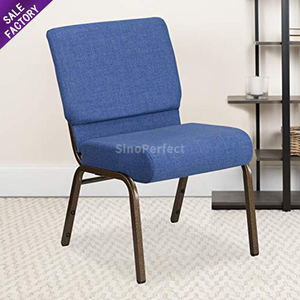 Chaises empilables rembourrées pour événements de mariage, églises et théâtres, personnalisables avec logo, pour cérémonies - Product Image 6