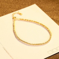 Bestie Koreanische Version S925 Silber Rhodium-Plattiert Trendiges Blumen-Ketten-Zirkon-Armband Geschenk für Studenten Hochzeitsfeier