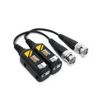 Balun vidéo 2MP 5MP 8MP, transmetteur sur paire torsadée 400M, connecteur vidéo BNC pour caméra, moniteur en plastique ABS, transmission efficace