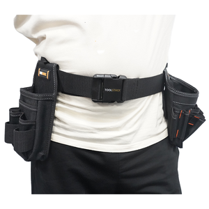 Échantillon gratuit : Ceinture porte-outils pour la construction, sacoche de ceinture pour charpentier et technicien, organisateur de ceinture utilitaire, porte-équipement de travail, pochette de rangement - Product Image 5