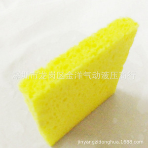 <b>Yellow</b> Soldering <b>Sponge</b> 35x50x10mm Thick Rectangular Compressed <b>Sponge</b> For Desoldering And Cleaning - Product Image 3