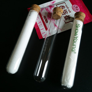 Tubo de ensayo de vidrio Tianjing de 30 ml con tapón de corcho para almacenamiento de mascarillas faciales - Product Image 3