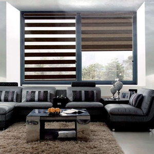 EX04‑SUPER SYSTEM Zebra Exclusive Blind, Stores occultants jour-nuit haut de gamme pour l'ajustement de la lumière dans les bâtiments commerciaux - Product Image 1