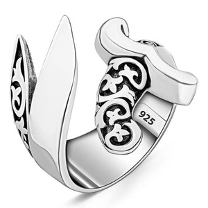 Anello uomo <span class=keywords><strong>spada</strong></span> Zulfiqar Imam Ali gioielli religiosi islamici - Product Image 3