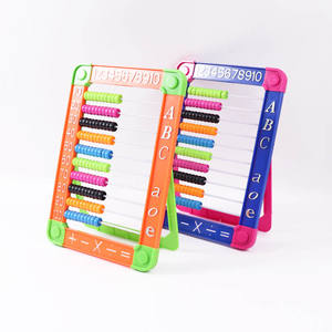 Foska créatif dessin animé enseignement papeterie matériel sûr et cadre de comptage coloré pour étudiant outil d'enseignement des mathématiques jouet - Product Image 1