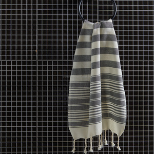 Serviette à main turque Lokum Peshkir, 45x90cm 17x35 "Fait à la main en Turquie Best-seller biologique en ligne commerce équitable - Product Image 6