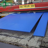 Hoja corrugada de plástico Coroplast impermeable de 3mm y 4mm de grosor de color personalizado ligero de salida de fábrica