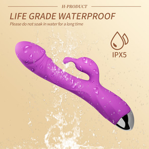 Romeo tongkat pijat produsen dewasa, tongkat Av g-spot Shock ganda, tongkat kelinci mainan masturbasi wanita - Product Image 5