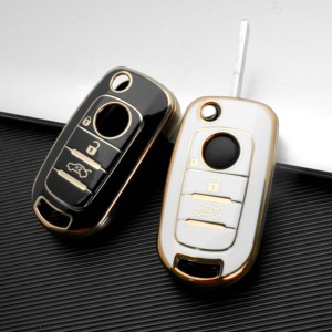 GZ DOMI 2026 Nuova Cover Protettiva per Chiave <span class=keywords><strong>Auto</strong></span> in TPU con Bordo Dorato, Protezione Completa per <span class=keywords><strong>Fiat</strong></span> 500X/<span class=keywords><strong>Tipo</strong></span> Egea, <span class=keywords><strong>Accessori</strong></span> <span class=keywords><strong>Auto</strong></span> - Product Image 4