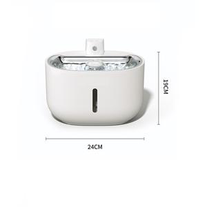 3L Wireless automatico elettrico distributore di acqua per animali domestici in plastica Pet fontana di acqua con filtro per uso alimentare per cani e gatti - Product Image 2