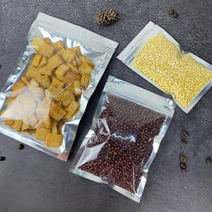 Food Snacks Packaging Zipper <b>Bag</b> Custom Foil Stand up <b>Lock</b> Transparent Clear Vietnam Plastic Food <b>Bag</b> Packaging - Product Image 5