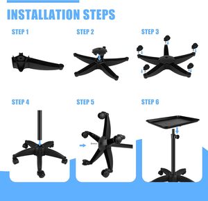 Support de Bras pour Tatouage Portable et Pliable, Station de Travail Mobile pour Tatouage, Plateau de Présentation, Table de Travail - Product Image 6