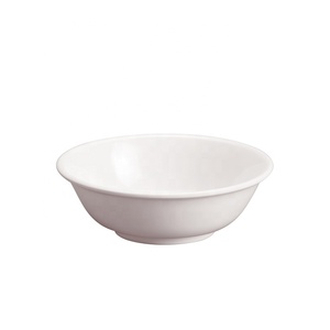 Dishwasher Safe Deep <strong>Cereal</strong> <strong>Bowls</strong> 12- 8 Inch <strong>Plastic</strong> <strong>Cereal</strong> <strong>Bowls</strong> White Rim Melamine <strong>Cereal</strong> <strong>Bowl</strong> - Product Image 1