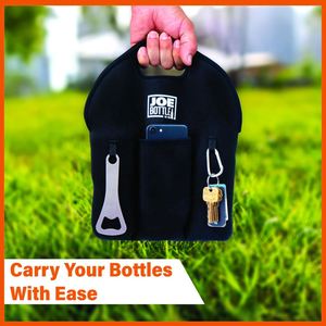 Six Pack Beer Tote with <b>Bottle</b> Opener Insulated <b>Bottle</b> <b>Cooler</b> Beer Holder 6 Pack Beer Neoprene <b>Cooler</b> <b>Bag</b> - Product Image 6