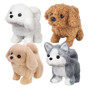 Peluche elettrico per animali domestici giocattolo rilassante cucciolo interattivo da passeggio per cani giocattolo con rete trapunta lavata tecnica per il compleanno - Product Image 1