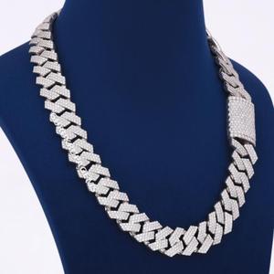 925 Sterling Silver Grown Diamond Luxury Fine Chain Elegant Lab Diamond Necklace Classic Modern Engagement Jewelry Wedding <b>Gift</b> - Product Image 5