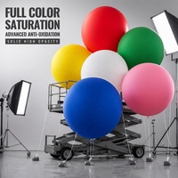 10 ballons géants en latex de 36 pouces, gros ballons ronds jumbo de 90 cm, épais, pour la décoration de mariage, d'anniversaire, de fête, fournitures pour événements, ballons en latex