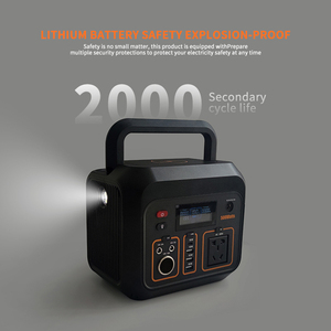 Açık mobil şarj 300W/500W/600W/1000W/2000W taşınabilir güç istasyonu enerji depolama güneş enerjisi 2000W" - Product Image 4