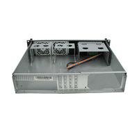 Boîtier de serveur 2U à profondeur réduite de 390 mm avec lecteur optique 5,25 pouces pour le stockage de données personnelles