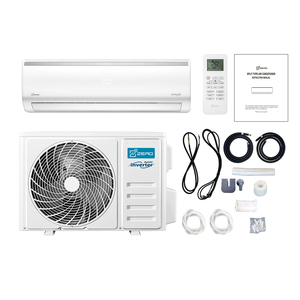 Z-cool 9000-24000btu Household Wall Mini Split Airconditioner Ac <b>Unit</b> Air Conditioner and Heater Full R32 for Home Z-cool Zero - Product Image 4