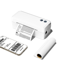 Imprimante thermique Y41 4 pouces, connexion sans fil, modèles variés, conviviale pour l'expédition, l'entrepôt, la maison, l'étude, le bureau