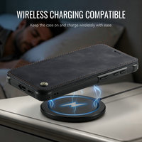 Étui CaseMe rétro avec 3 emplacements pour cartes pour Samsung Galaxy S24 S24Plus S25 S25Plus S26 S26Plus S26FE