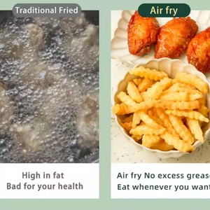 Friteuse à air Onemoon OA9 10L, grande capacité, entièrement automatique, intégrée, multifonctionnelle, contrôle numérique - Product Image 6