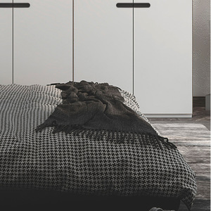 Poignée longue moderne en aluminium sans rainure pour porte d'armoire, tiroir coulissant avec loquet dissimulé pour cuisine - Product Image 1