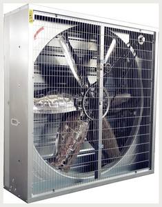 Z 1000mm家禽 & 豚排気ファン、ABSプラスチック製インレット付きチキンヒーター天井屋根裏部屋冷却システム - Product Image 3