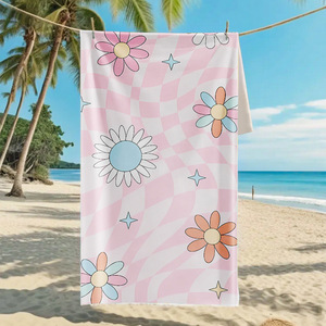 MB880 Usine Vente Directe Bon <span class=keywords><strong>Prix</strong></span> Haute Qualité Serviette De Plage Serviette De Bain Logo Personnalisé Motif Accepté - Product Image 3
