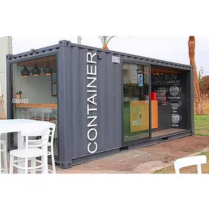 Lowes Mini Verzending Casa Contenedor Beweegbare Geprefabriceerde Container Bar Kantoor Modulaire Huizen Prefab Huizen