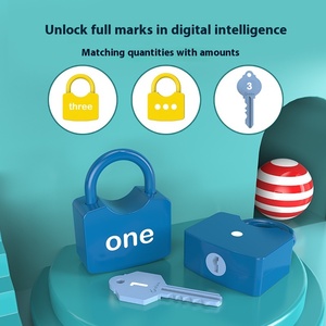 Montessori sớm học tập cho trẻ em với bảng chữ cái và số công cụ khóa giáo dục cảm giác chơi cho trẻ mới biết đi mầm non đồ chơi - Product Image 5