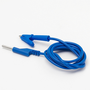 Tùy biến 4 mét Stackable chuối cắm chuối nam nối cáp với Alligator Clip 1m/1.5m/2M nhà máy giá - Product Image 5