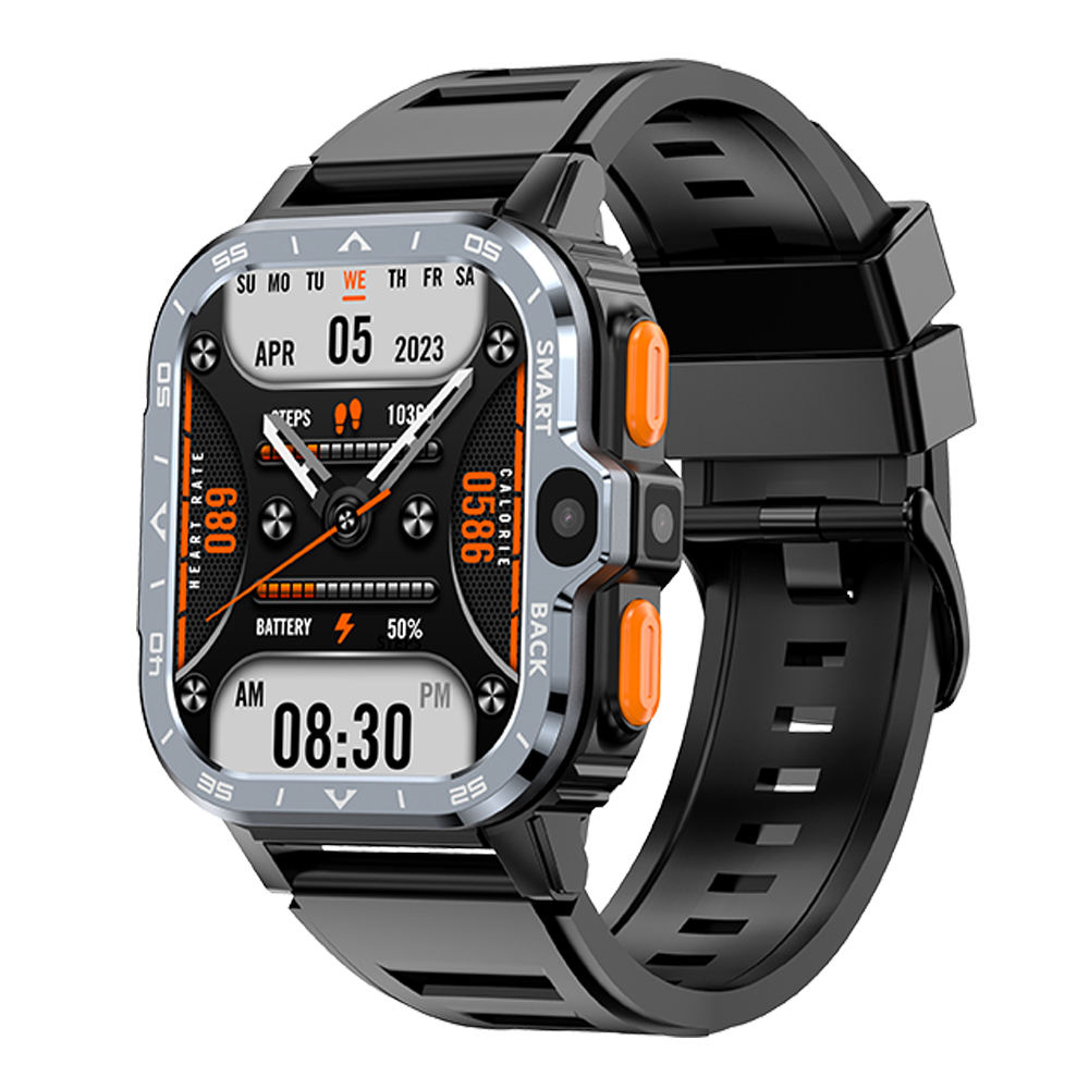 2026 New PGD 4G 2.03Inch Screen Relojes Smart Watch with Wifi and Sim Card and Camera Waterproof GPS Video Call 4g SmartWatches