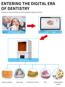 <span class=keywords><strong>Imprimante</strong></span> <span class=keywords><strong>3D</strong></span> à résine coulable pour modèles dentaires et de bijoux, écran LCD, idéale pour le prototypage - Offre Spéciale - Product Image 5