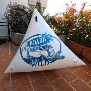 Boya inflable flotante de agua con logotipo personalizado para marcadores de carreras de agua - Product Image 4