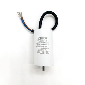 <span class=keywords><strong>Condensateur</strong></span> à film HaoYe <span class=keywords><strong>CBB60</strong></span> 4µF 400-500V pour moteurs de pompes à eau/air, à faible perte et auto-réparant, avec fixation par vis inférieure - Product Image 3