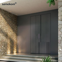 Cerradura Inteligente Bluetooth para Puerta de Entrada de Aluminio Moderna Samekom, Código Temporal para Invitados, Puerta Principal
