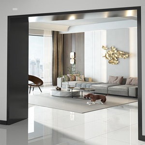 <span class=keywords><strong>Profil</strong></span>é de cadre d'extrusion d'aluminium de porte de véranda de bande métallique de porte de balcon - Product Image 1