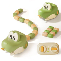Vente en gros de serpent magnétique télécommandé, jouet éducatif interactif pour enfants, jeu de serpent RC