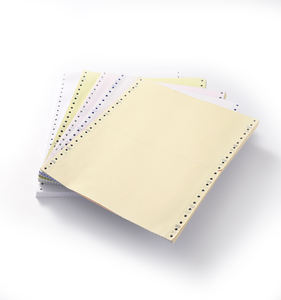 Qualité supérieure 55gsm Jumbo Roll NCR Paper Blue Copy Book Bill Printing Papier offset sans carbone - Product Image 5